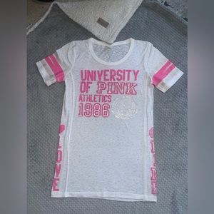 VS PINK University of Pink 1986 Shirt